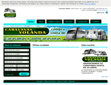 Tablet Screenshot of caravanasyolanda.com